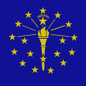 Indiana State Flag