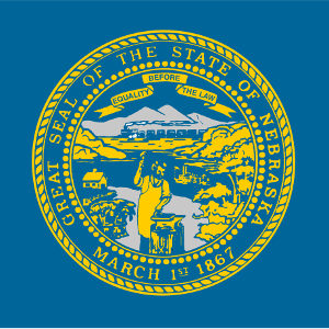 Nebraska State Flag