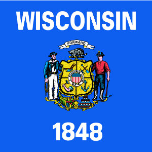 Wisconsin State Flag